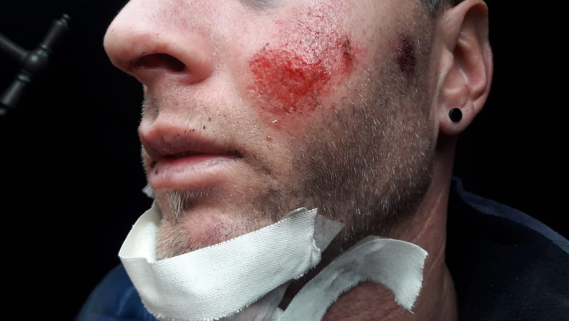 Violento asalto  en un negocio de compra y venta de autos