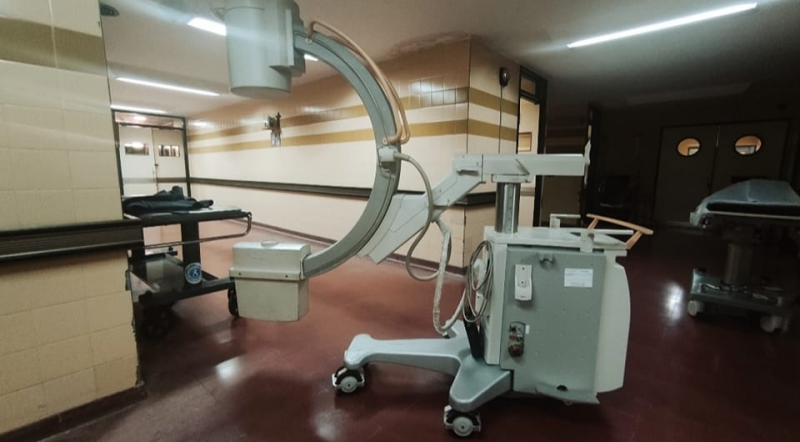 El Hospital invirtió más de dos millones de pesos para reparar un equipo de radiología