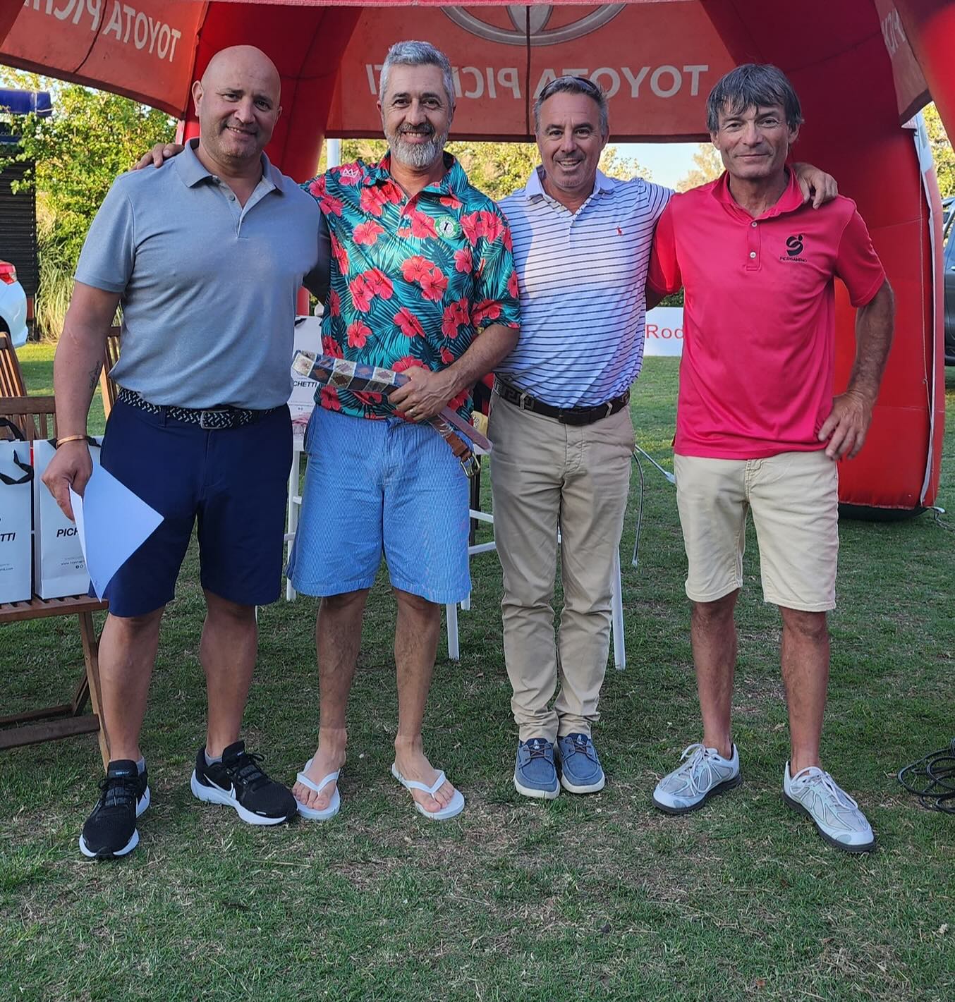 Se jugó el Torneo Abierto  de Golf Copa Pichetti