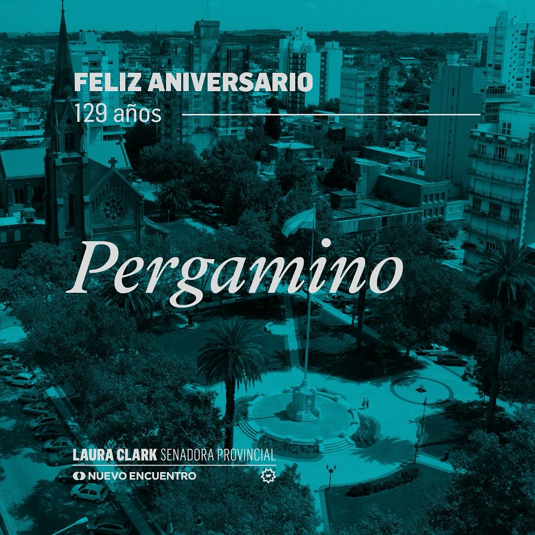 Clark presentó un proyecto por el 129° aniversario de Pergamino 