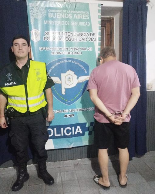 Pergaminense detenido con casi  un kilogramo y medio de cocaína 