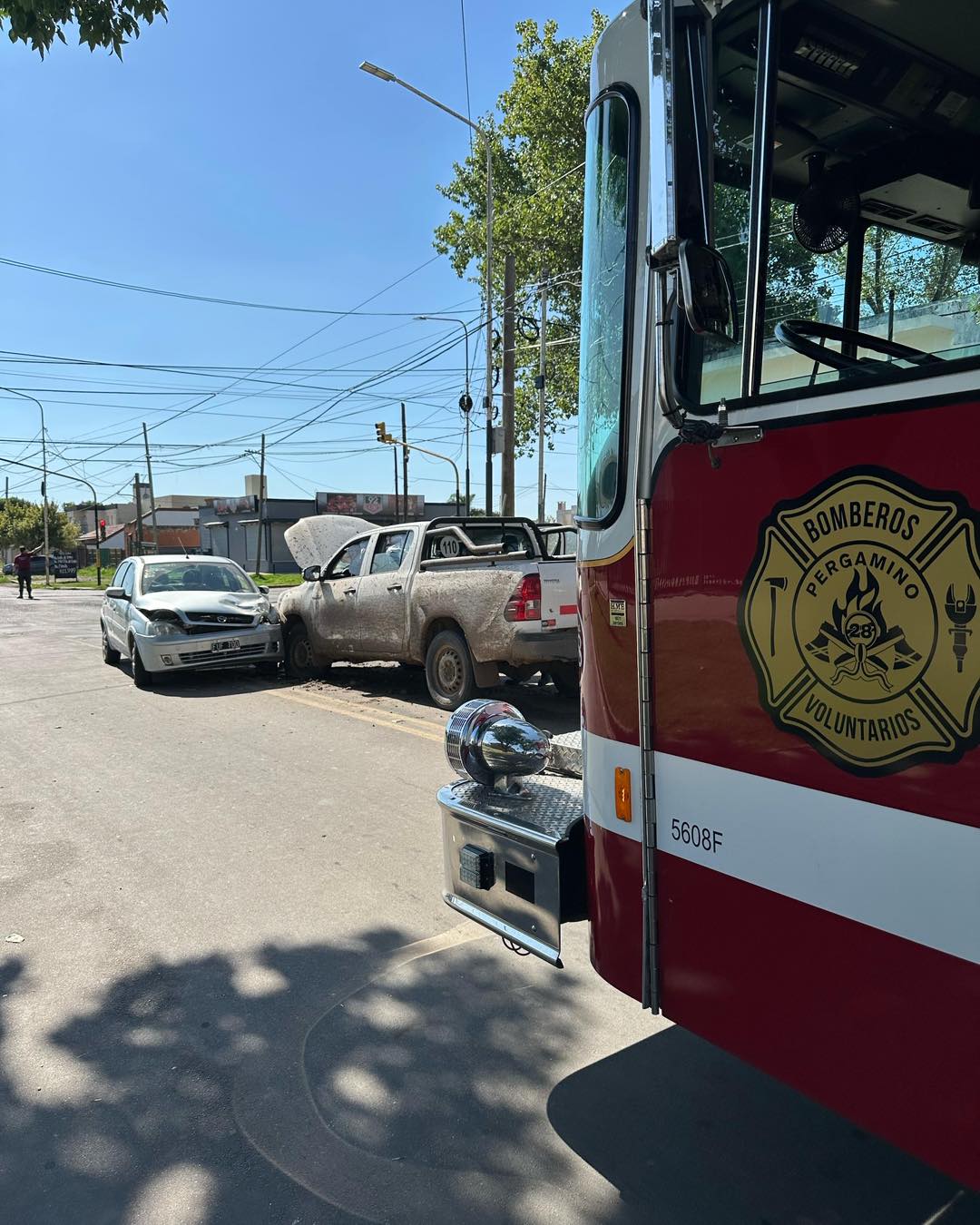 Accidente Múltiple en Pergamino: Tres Personas Hospitalizadas