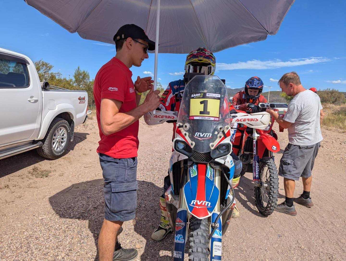 Joaquín Debeljuh marcha segundo en el South América Rally Race