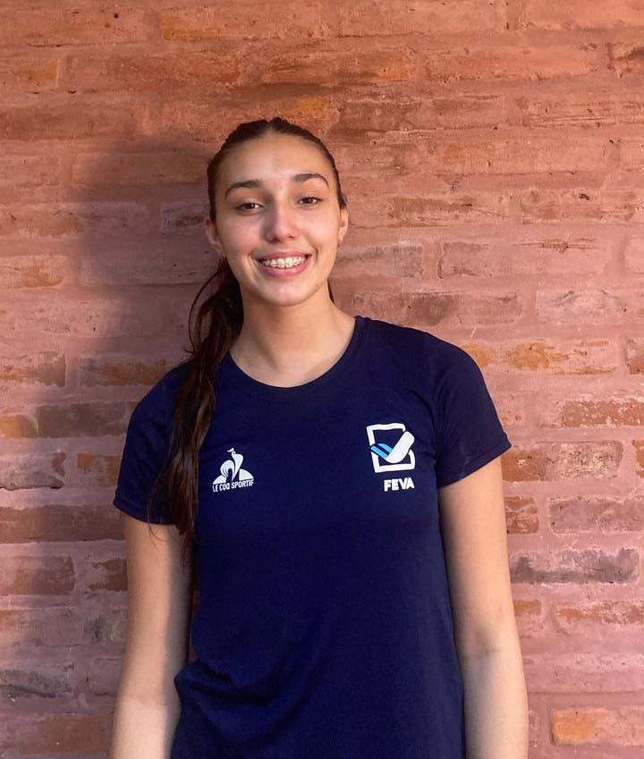 La pergaminense Amparo Barbieri, en la Selección Argentina de Voley 