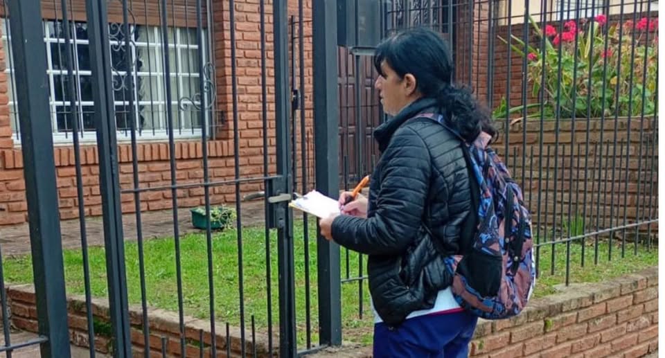 La Municipalidad recorrió los barrios La Cañada y Crescencia para concientizar sobre la vacunación contra la Fiebre Hemorrágica