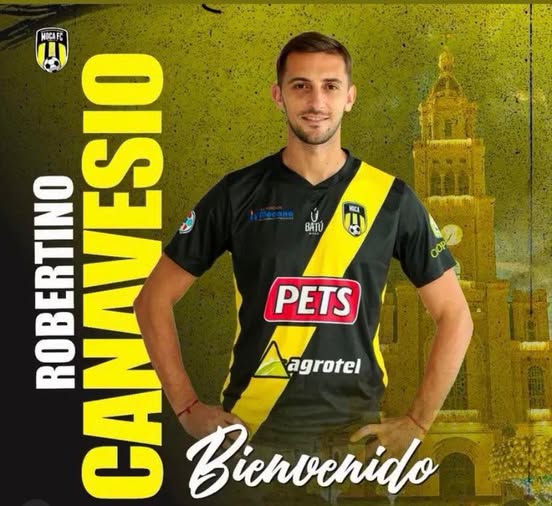 El pergaminense Robertino Canavesio jugará en el Moca  FC de República Dominicana