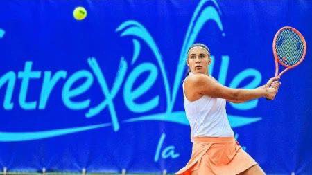 Julia Riera debutó con triunfo  en el WTA 125 de Roma y  ya está en octavos de final