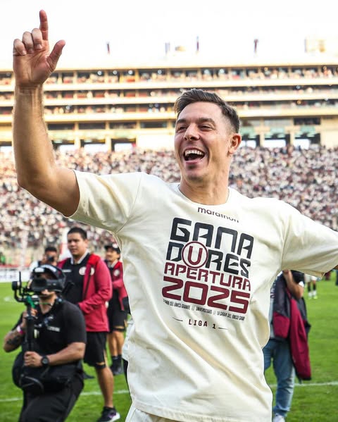 Diego Churin se consagró  campeón en el fútbol de Perú
