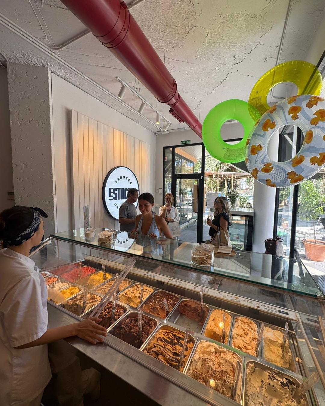 Estación abre una nueva heladería  en Barcelona: los sabores de  Pergamino se expanden en España