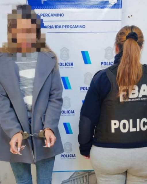 Una mujer aprehendida por paradero  activo vinculado a violencia familiar