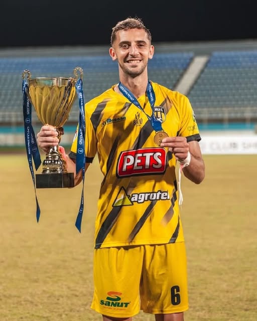 El pergaminense Robertino  Canavesio, campeón con Moca  FC y a un paso de la Concacaf