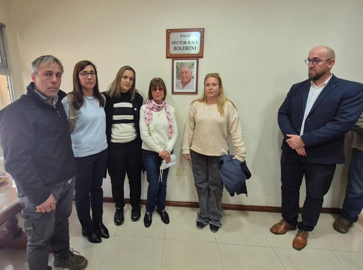 Emotivo homenaje a Héctor Boldrini  en la Federación Agraria de Pergamino