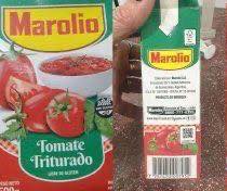 Anmat recomendó no consumir un lote de tomate triturado Marolio