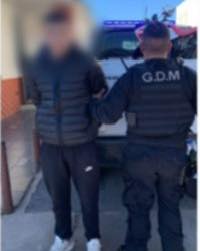 Aprehendieron a un jovencito por conducir una moto robada