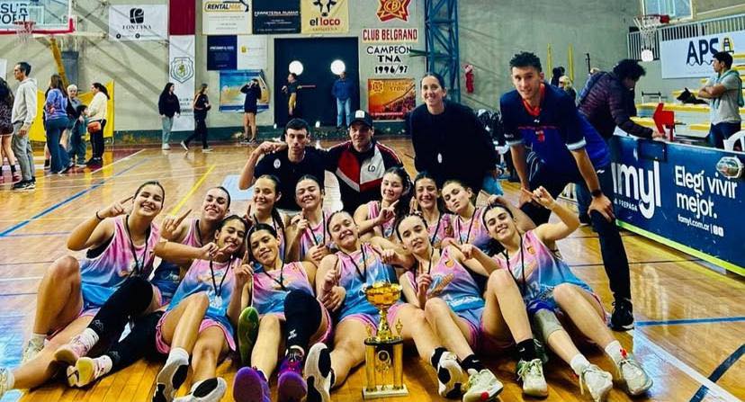 Histórico título para la  U17 de basquetbol femenina de Pergamino