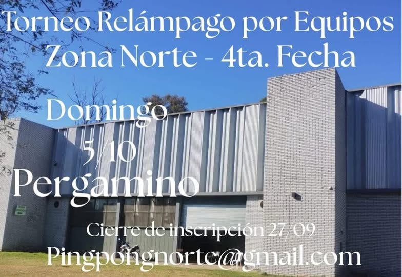 Torneo Relámpago por equipos  2025: 'El Norte también existe'