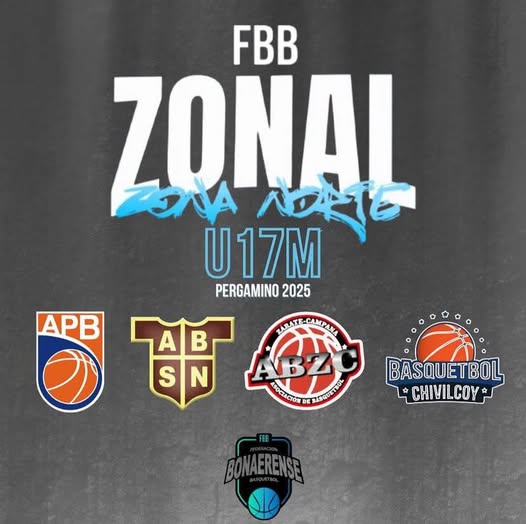 Pergamino recibe el Zonal U17  de Selecciones de básquetbol