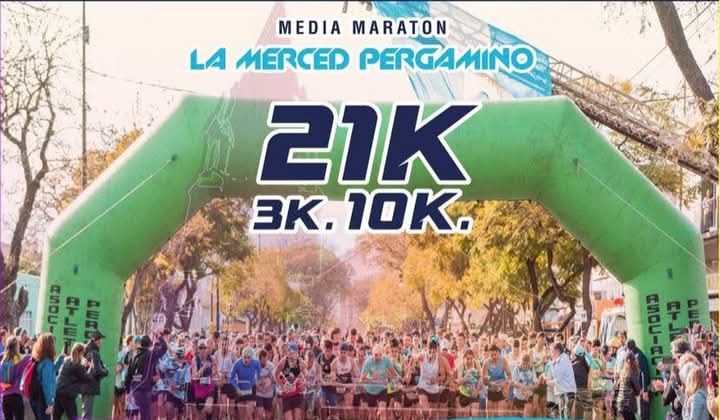 Pergamino vive este domingo el 22° Medio Maratón La Merced