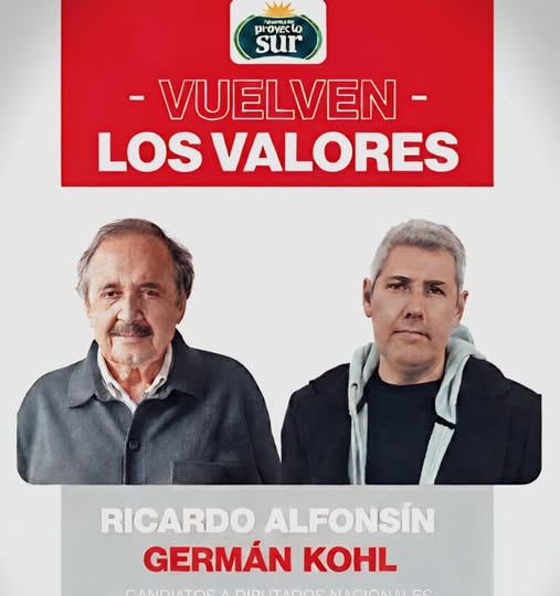 Vuelven los valores, vuelve Alfonsín