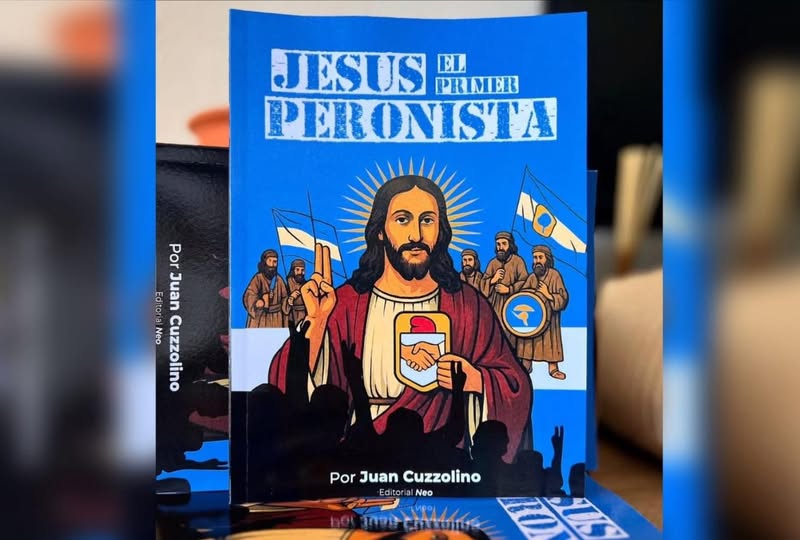 'Jesús el primer peronista': Juan Cuzzolino lanza su primer libro con una mirada irreverente y profundamente humana