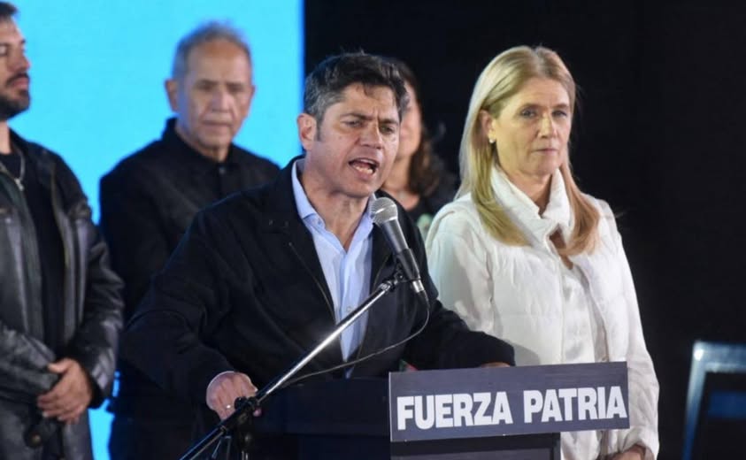 Axel Kicillof, desde el búnker de Fuerza Patria en La Plata: 'La situación del pueblo no va a mejorar con las mismas políticas'