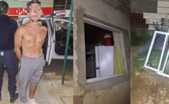 Amenazó de muerte a su  hermana y atacó a la  Policía: fue aprehendido