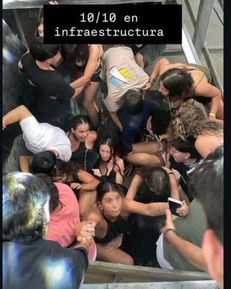 Incidentes en el Complejo La Dolly durante la fiesta de Navidad