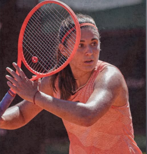 Julia Riera debutó con un sólido triunfo en Estados Unidos y este jueves vuelve a jugar