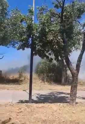 Se registraron focos ígneos en el predio de la antena de LT 35 Radio Mon