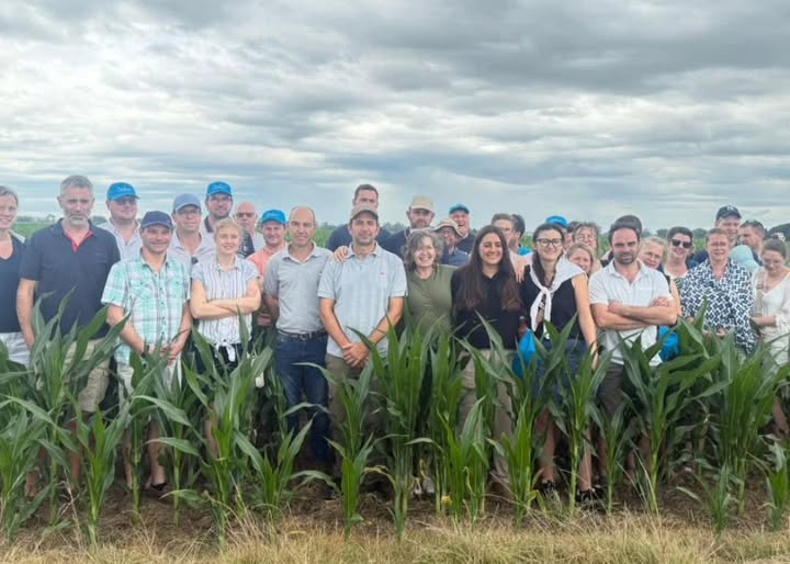 Primera visita internacional del año en el Inta Pergamino