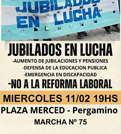 Jubilados en lucha