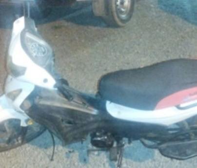 Hallaron una motocicleta abandonada en la zona del terraplén