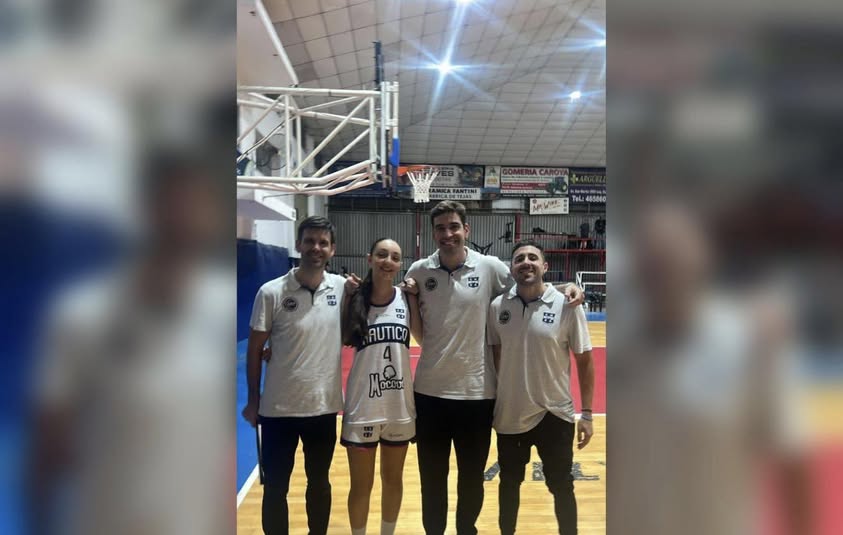 Sofia Bustos se convirtió en la primera pergaminense en debutar en la Liga Nacional Femenina de Básquet