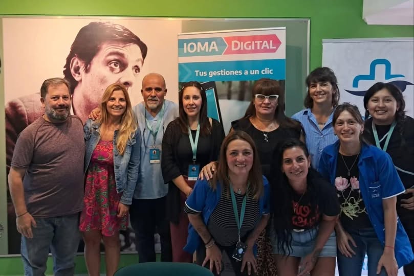 Posta de salud para afiliados de Ioma en Pergamino