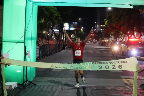 Daniel Penta y Soledad Aita ganaron los 10K de Pergamino Corre