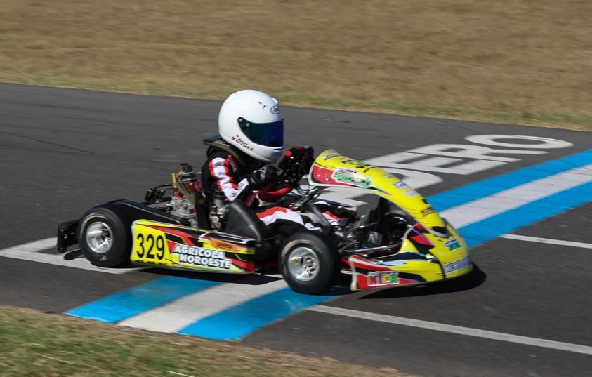 Octavo puesto para Iván Viscovich en su estreno del año en Rotax