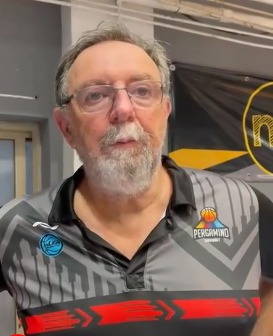 La tristeza de Daniel Maffei tras el descenso de Pergamino Básquet