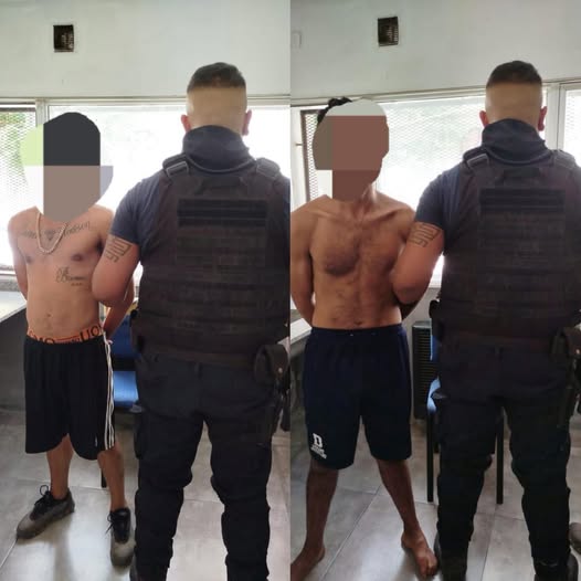 Robo en una vivienda: dos aprehendidos y elementos recuperados