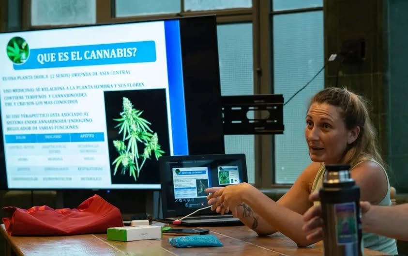 Gran convocatoria en el Hospital San José: arrancaron los talleres sobre cannabis terapéutico