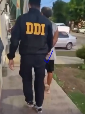 Robaba cables del tendido y hacía conexiones clandestinas: fue aprehendido