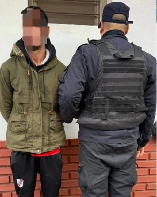 Detuvieron a un hombre con captura activa por amenazas
