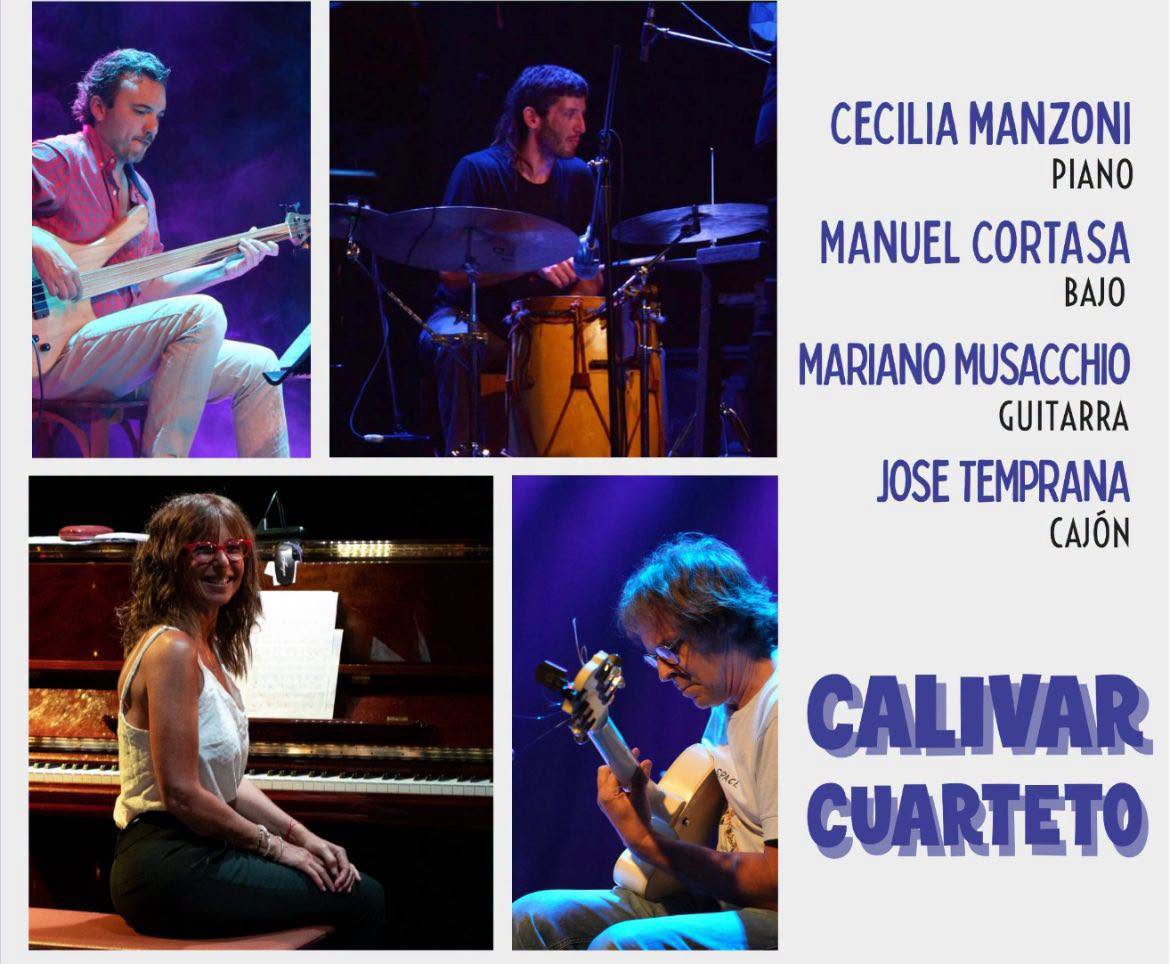 Mariano Musacchio presenta 'Calivar Cuarteto' en una noche de música instrumental