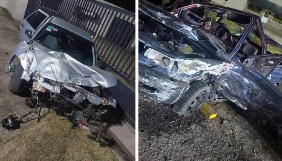 Violento choque en ruta 8 con varios heridos