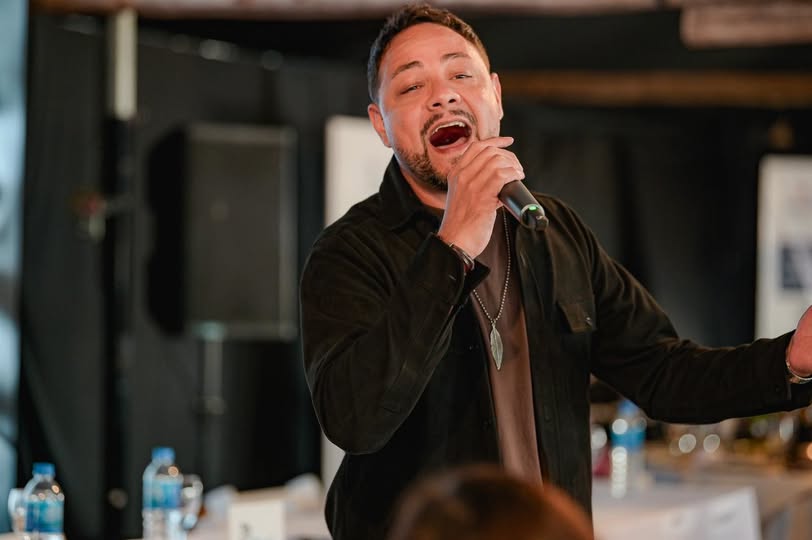 Marcos Emanuel le puso voz y  sentimiento al alma de AgroActiva