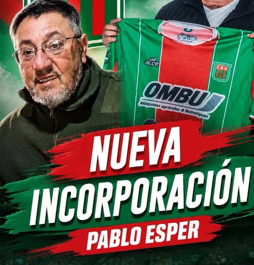 Agropecuario atraviesa  cambios y suma al  pergaminense Pablo Esper