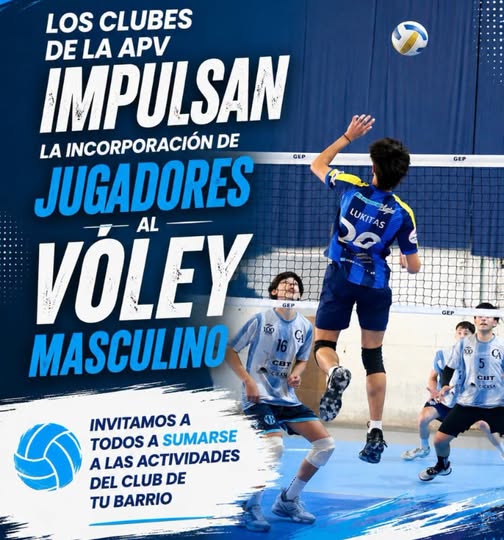 Los clubes de la APV impulsan  la incorporación de  jugadores al vóley masculino 