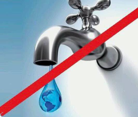 Corte de agua por reparación de un caño de impulsión