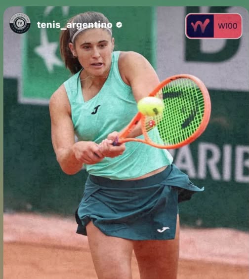 Julia Riera remontó un duro partido y avanzó a los octavos de final en Alemania
