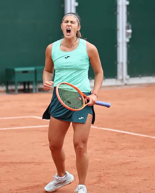 Julia Riera dio vuelta un partidazo y se metió en los cuartos de final en Roma