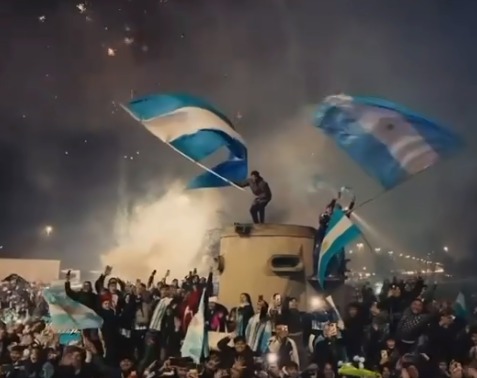 Héroes: una multitud recibió a la Selección Argentina tras el subcampeonato mundial